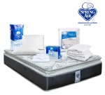 Paquete Colchon King Size + 2 Almohadas + Cubre Colchon + Sabanas Spring Air Smith por $6,959 en Walmart