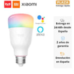Bombilla inteligente Yeelight 1S, color, compatible con asistentes de voz, Google Assistant y Amazon Alexa