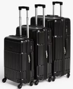 John Lewis Tampa 4-Wheel Hard Shell Suitcase Set of 3 – £124.50
