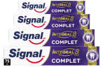 Lot de 4 Dentifrices Signal Integral 8 Complet Effet Prébiotique à 5,08€