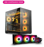 Intel Core I9 14900KF RAM 64GB M.2 2TB RTX 4080 super Refrigeración líquida 360mm LCD Windows 11 Pro Wifi PC Gamer por 3. 3105,84€ €