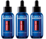 3 Botes de L'Oréal Sérum de Ácido hialurónico para hombre, Para pieles envejecidas, secas y apagadas, Men Expert Power Age, 30ml por 19.42€