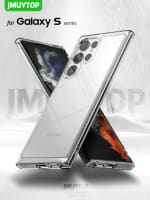 Capa Transparente para Smartphone da Samsung, modelo Galaxy S23 Ultra - R$ 5