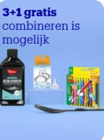 3+1 gratis op veel geselecteerde artikelen bij Bol.