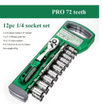 Juego 12 piezas llaves de carraca por solo 4,99€