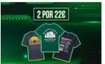 Dos camisetas por 22€