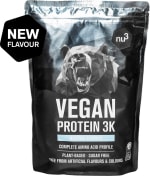 Vegan Protein 3K de nu3 –Mezcla en polvo de proteína vegana (78%) 20,39€