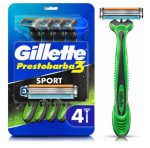 Rastrillos Guillette Body Sense triple hoja 3 piezas por $119.75 en Amazon con cupón