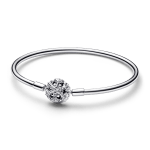 Brazalete Rígido Copo de Nieve Pandora por $1,086
