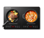 Placa inducción AMZCHEF portatil con 2 zonas 3500W por solo 109€
