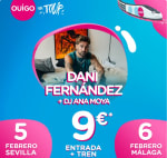 OUIGO Entradas + Viaje Ida y Vuelta (Desde Madrid/Córdoba a Sevilla/Málaga) por solo 9€