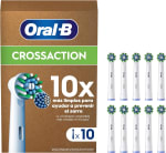 10 cabezales Oral-B Pro CrossAction Recambios por 25,95€