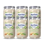 Pack 6x235g Nutribén Potitos Tarrito de Crema Patatas Puerro y zanahoria para Bebés a Partir de 6 Meses Sin Almidones por 4,54€