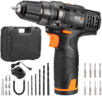 Tacklife PCD01B Accuschroefboormachine, 12 V / 2000 mAh voor €35,87 dmv code
