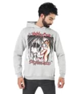 Hoodie Rockland Mötley Crüe gris con capota para hombre por $71.960