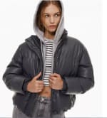 Cazadora acolchada efecto piel para Mujer por 9.99€