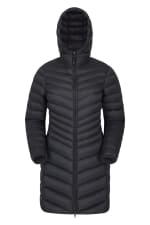 Earn Mountain Warehouse women's padded long jacket sold at eBay for £29.99