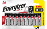 Energizer Alkaline Max Pack de 12+4 pilas Alcalinas MAX AA por 6,45€