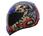 Casco moto ICON Domain Revere Glory FIBRA ECE22.06 2 pantallas Cierre DD por solo 175,12€