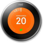 Google Nest Learning Thermostat V3 Premium Zilver voor €179 bij Bol.com