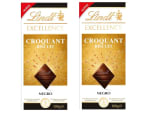 2 Tabletas de Chocolate Lindt Excellence Croquant Biscuit de 100 grs por 4.93€
