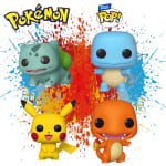 Funkos Pop Pikachu, Bulbasaur, Squirtle ou Charmander - R$ 95,96