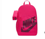 Mochila elemental Nike color fucsia por 17,50€