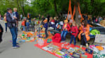 Gratis stoepkrijt voor de Vrijmarkt in Amsterdam