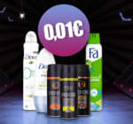 Productos de aseo y baño por solo 0,01€