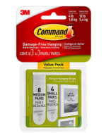Tiras adhesivas para colgar fotos - color blanco por 5,36€