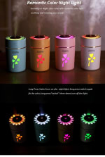 Aanbieding Een luchtbevochtiger met led lamp en ventilator met een geur voor €211