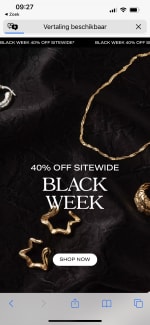 5 procent korting met code