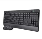 Ensemble Clavier Souris sans Fil Trust Trezo, AZERTY à 32,99€