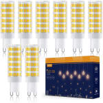 Bombilla LED G9, Tasmor 8 Unidades Bombillas LED Luz Cálida 7W por 12,15€ Oferta flash amazon