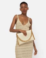 Bolso bandolera pequeño efecto rafia por 6,60€