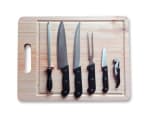 Set parrillero Beef Maker de 6 piezas + tabla por $7.990