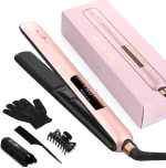 Plancha de pelo 2 en 1 Plancha de pelo y rizador Styler PTC por 29,99€