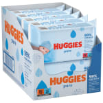 10x Huggies Billendoekjes Pure 56 doekjes voor €8 bij Plein