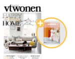 4 nummers van Vtwonen met Into Interieur boek voor €29,95
