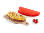 Lékué Olla para hacer tortillas para microondas roja 0,4 l por solo 9,49€