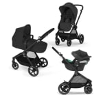CYBEX Pack Poussette Trio EOS BLACK Moon Black à 549€