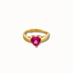 Roze Hart Ring voor €13,84 bij Bol