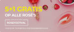 Wereldwijnonline actie: nu 5+1 gratis op rosé wijnen