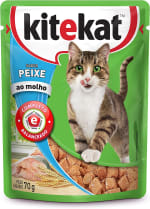 Ração Úmida da Kitekat em Sachê para Gatos Adultos - R$ 2,59