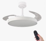 Ventilador techo con luz LED 36W 3 Temperaturas Luz con Mando a Distancia Motor DC Eficiente y Silencioso por 38,67€