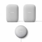 Google Nest Audio 2-pack voor €189 + Gratis Google Nest Mini (Tink)