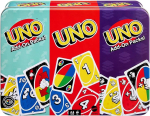 Mattel Games UNO con 2 Packs de expansión y Caja metálica Coleccionable por 14,99€