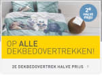 Smulderstextiel 2e dekbedovertrek halve prijs op alles