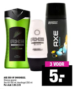 Axe deo of douchegel 3 voor €5