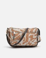 Bolso bandolera monograma de Misako con estampado por 7,80€